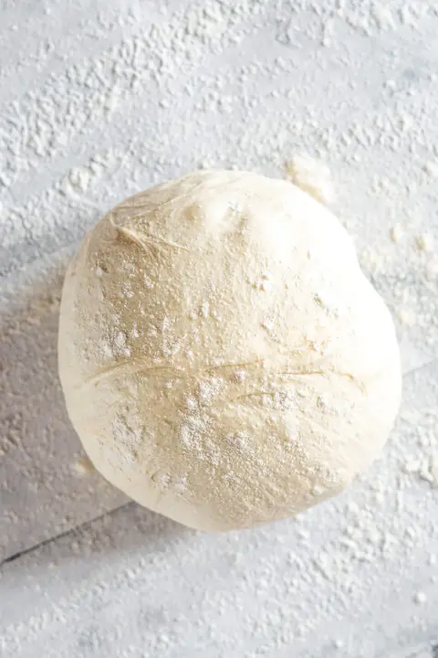 Square Peg dough being made from scratch