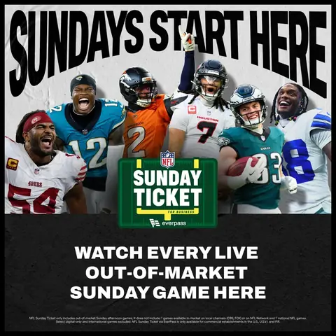 NFL Sunday Ticket for Business from EverPass
